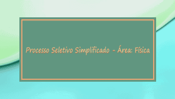 IF | Processo Seletivo Simplificado - Professor Substituto IF/UFCAT