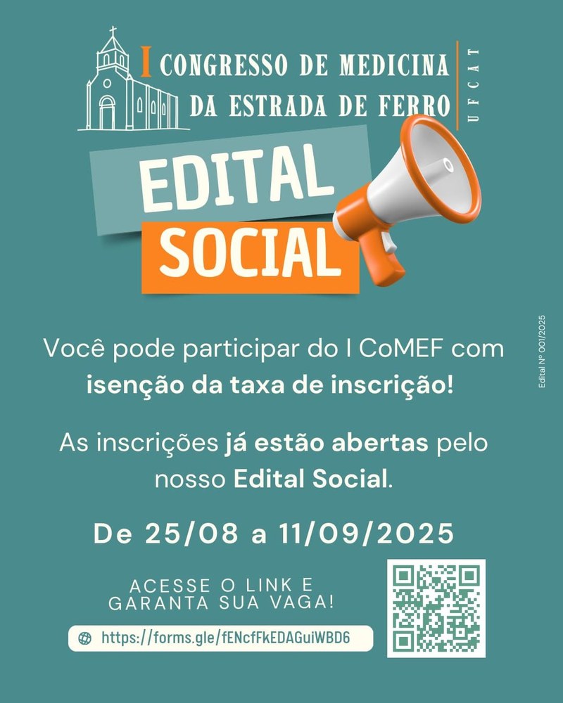 I Congresso de Medicina da Estrada de Ferro (CoMEF)