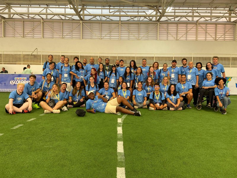 Participação dos estudantes do Curso de Educação Física nas Paralimpíadas Escolares Nacional