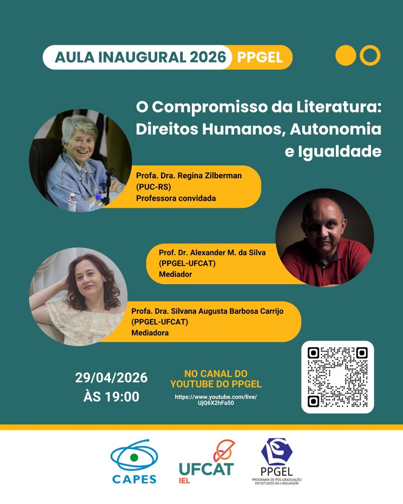 Aula Inaugural 2026 PPGEL