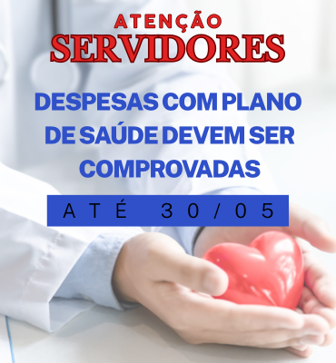 Comprovação de quitação de plano de saúde - ano de 2025 - até 30 de maio!