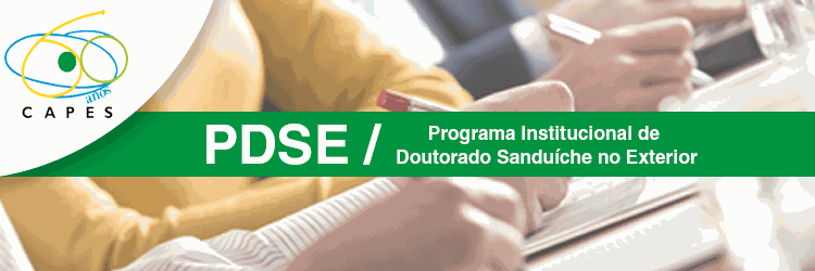 Programa de Doutorado Sanduíche no Exterior PDSE/CAPES
