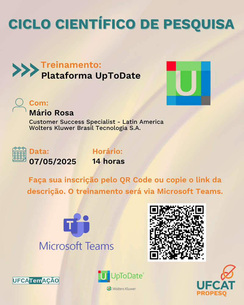 Treinamento: Plataforma UpToDate