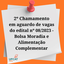 2º Chamamento de estudantes em Aguardo de Vagas - Edital PRPE N° 08/2023 - Bolsa Moradia e Alimentação Complementar