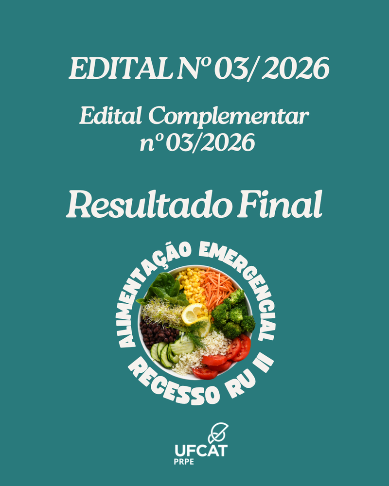 EDITAL COMPLEMENTAR 03/2026 AO EDITAL Nº 03/2026