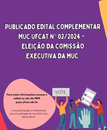 EDITAL COMPLEMENTAR MUC UFCAT Nº 02/2024