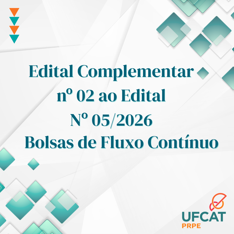 Edital Complementar Nº 02 ao Edital Nº 05/2026