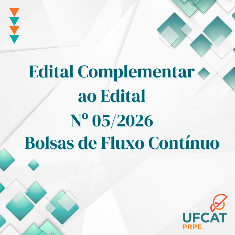 EDITAL COMPLEMENTAR UFCAT Nº 01/2026 AO EDITAL Nº 05/2026