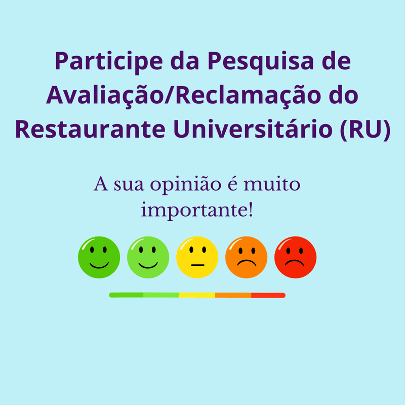 PESQUISA DE AVALIAÇÃO DO RU