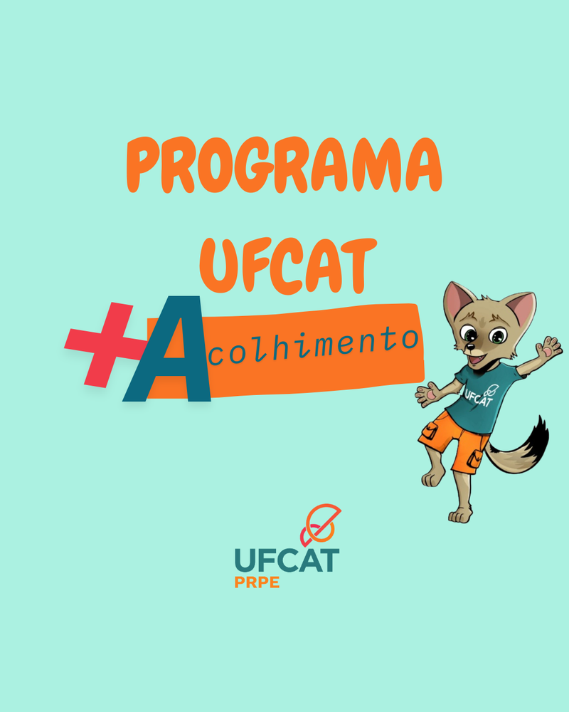 PROJETO UFCAT +ACOLHIMENTO 2026 - FORMULÁRIO PARA INSCRIÇÃO