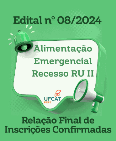 RELAÇÃO FINAL DAS INSCRIÇÕES CONFIRMADAS DO EDITAL Nº 08/2024