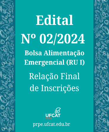 RELAÇÃO FINAL DAS INSCRIÇÕES CONFIRMADAS