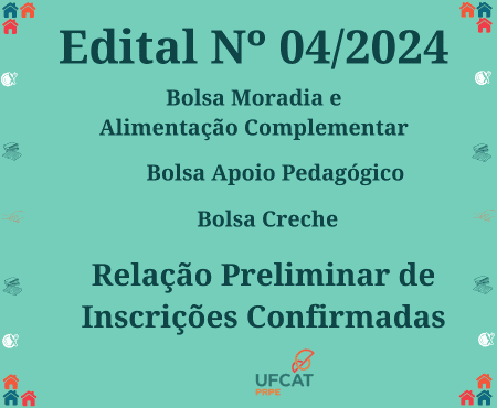 RELAÇÃO PRELIMINAR DAS INSCRIÇÕES CONFIRMADAS DO EDITAL Nº 04/2024