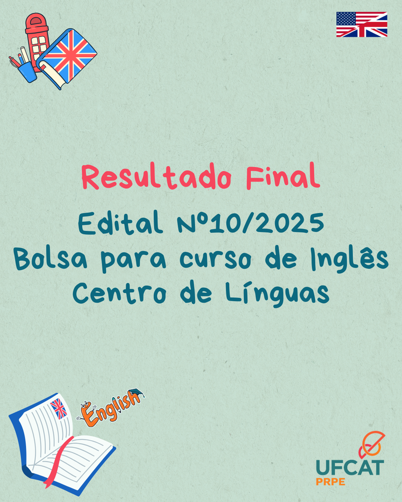 RESULTADO FINAL APÓS SORTEIO EDITAL Nº 10/2025