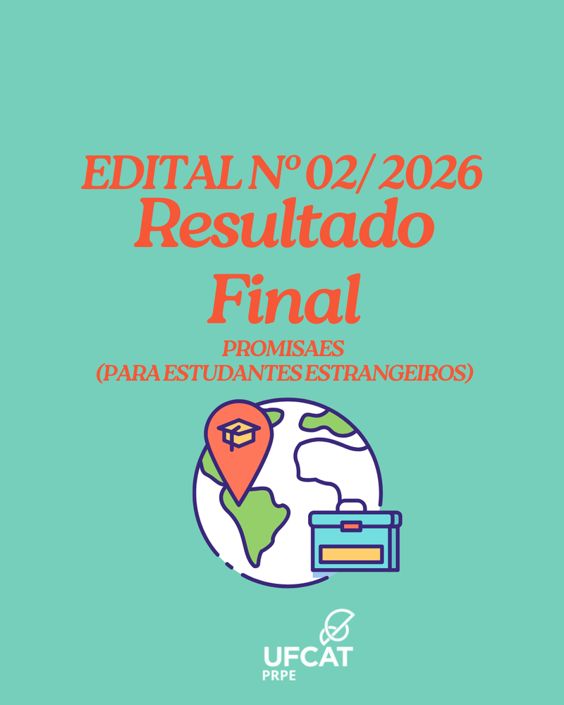 RESULTADO FINAL DO EDITAL Nº 02/2026