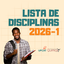 Lista de Disciplinas 2026/1