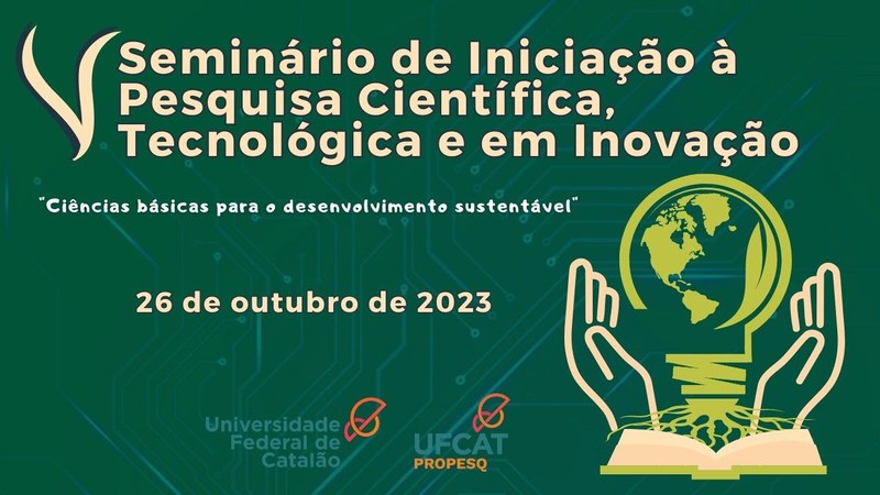 Prêmio de Melhor Trabalho de Iniciação à Pesquisa da UFCAT - Edição 2023
