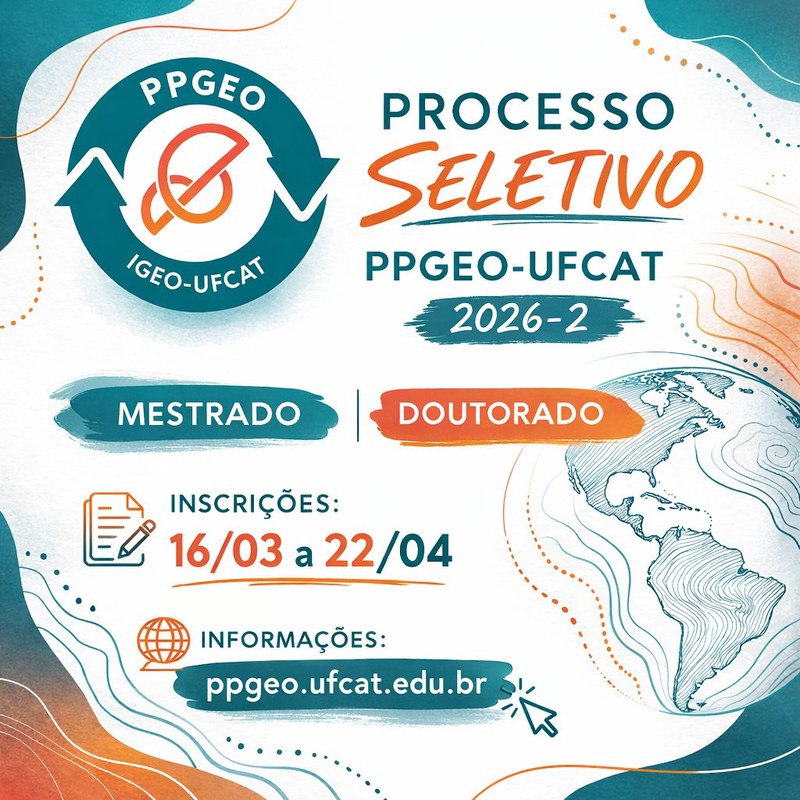 Processo Seletivo do Programa de Pós-Graduação em Geografia