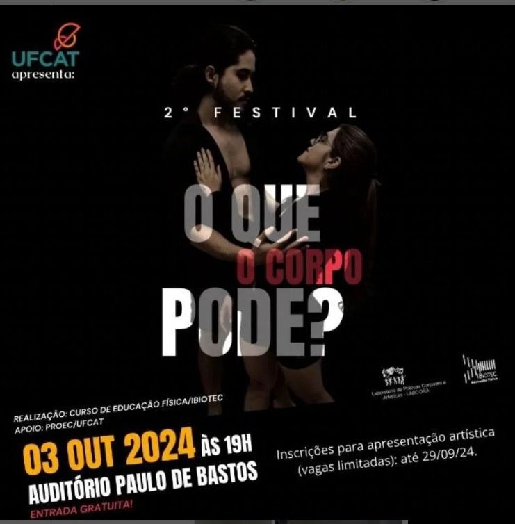 2º Festival "O que o corpo pode?"