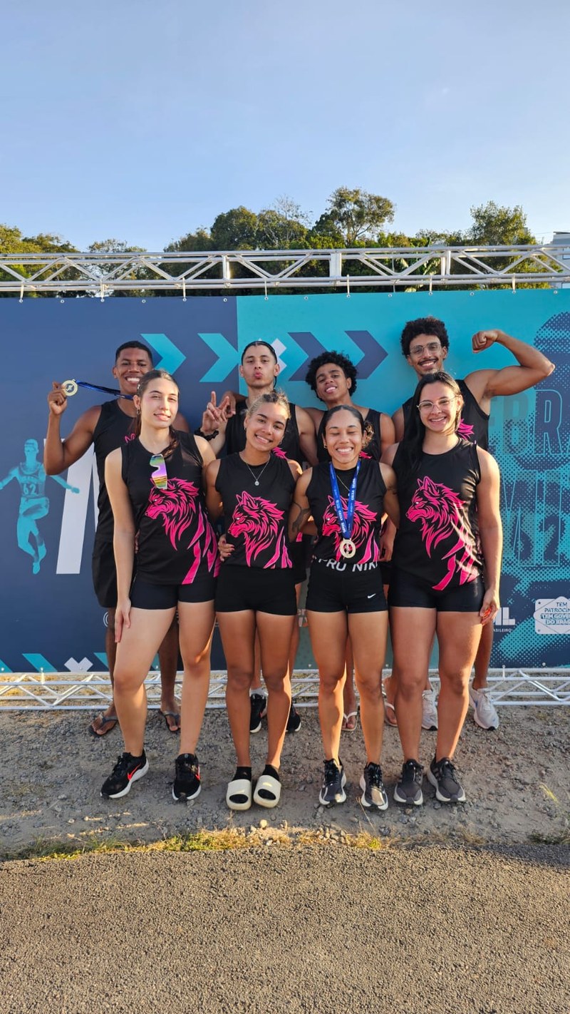 Atletas da UFCAT conquistam medalhas em competição nacional de atletismo