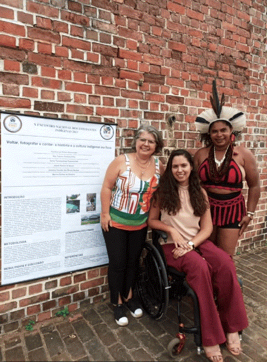 Estudante indígena e servidoras da UFCAT participam do X Encontro Nacional de Estudantes Indígenas 2023