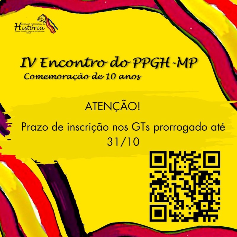 IV Encontro no PPGH-MP