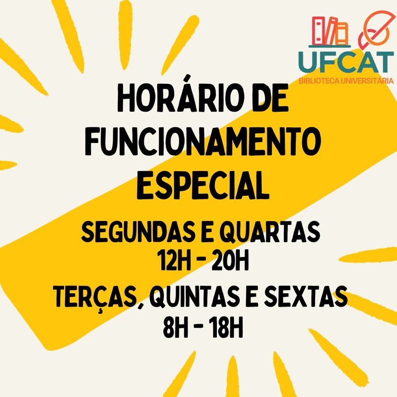 Mudança temporária no horário de funcionamento da Biblioteca