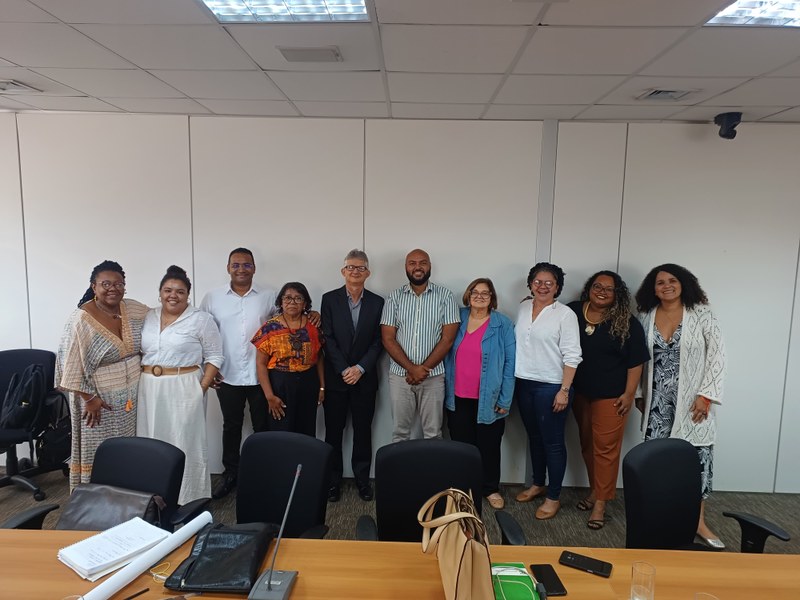 Reitoria da UFCAT participa de reunião no Ministério da Igualdade Racial para tratar de regularização fundiária em Goiás