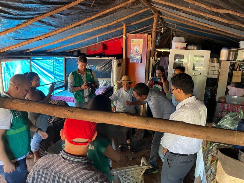 UFCAT participa de visita técnica da Comissão de Conflitos Fundiários de Goiás à comunidade rural